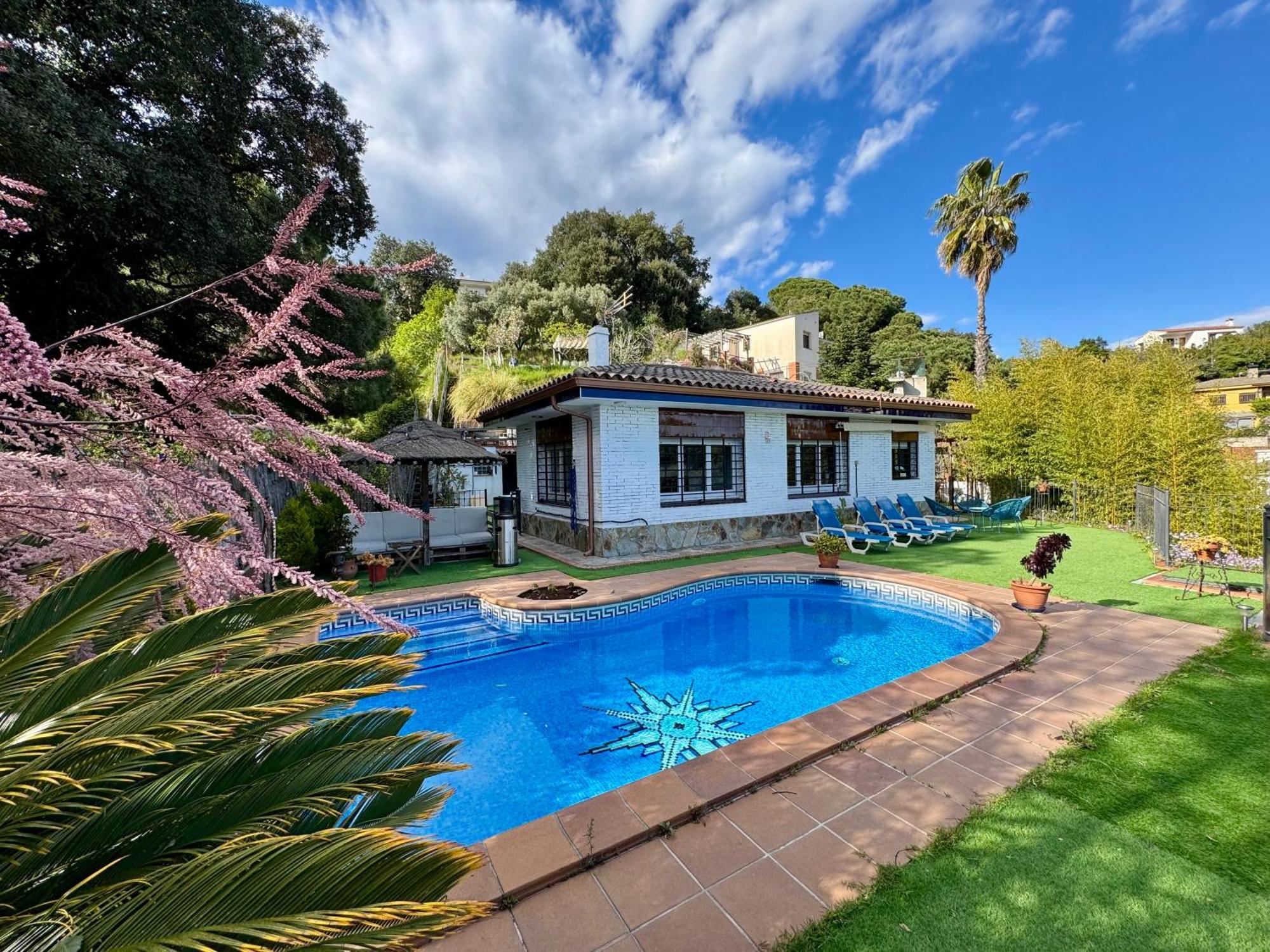 Casa Paraiso Piscina Tranquilidad Sant Cebrià de Vallalta Extérieur photo