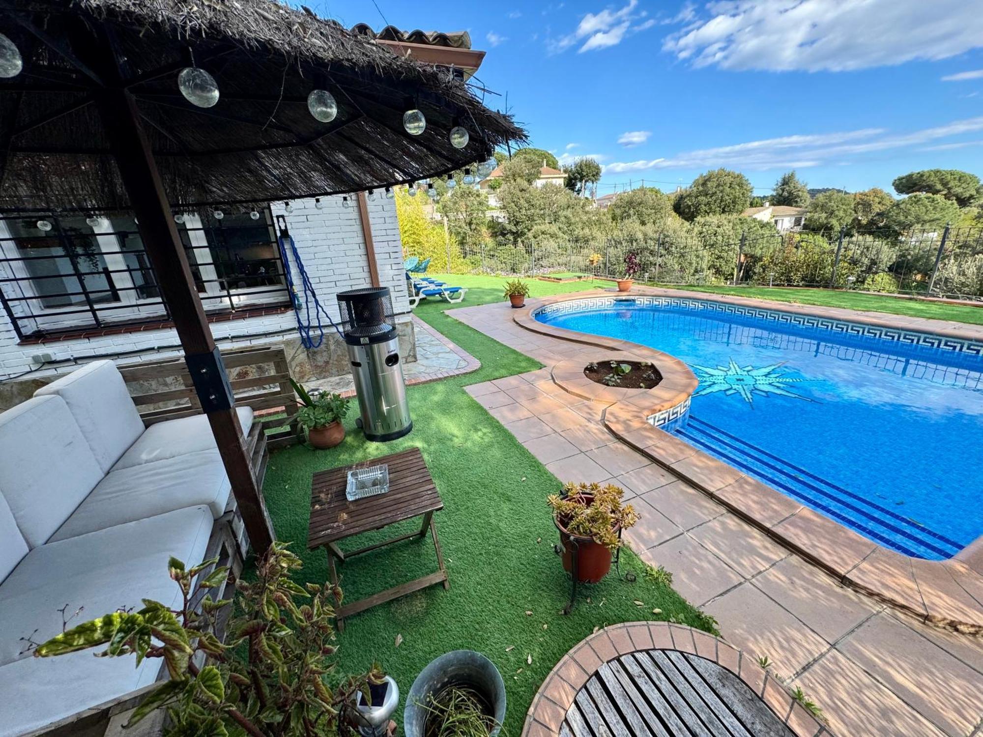 Casa Paraiso Piscina Tranquilidad Sant Cebrià de Vallalta Extérieur photo