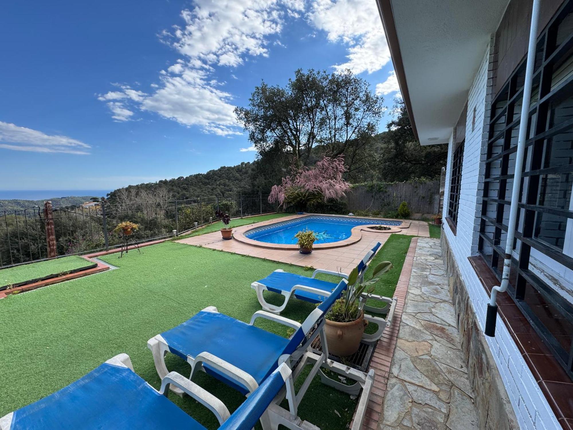 Casa Paraiso Piscina Tranquilidad Sant Cebrià de Vallalta Extérieur photo